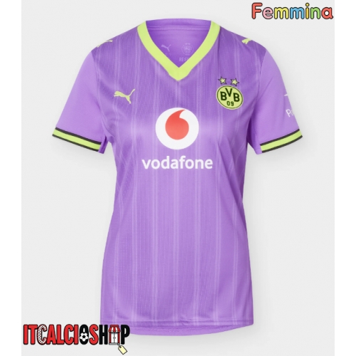 Borussia Dortmund Ethan Nwaneri #18 Terza Maglia Femmina 2026-27 Manica Corta